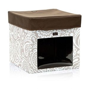 Large cube organizer with lid